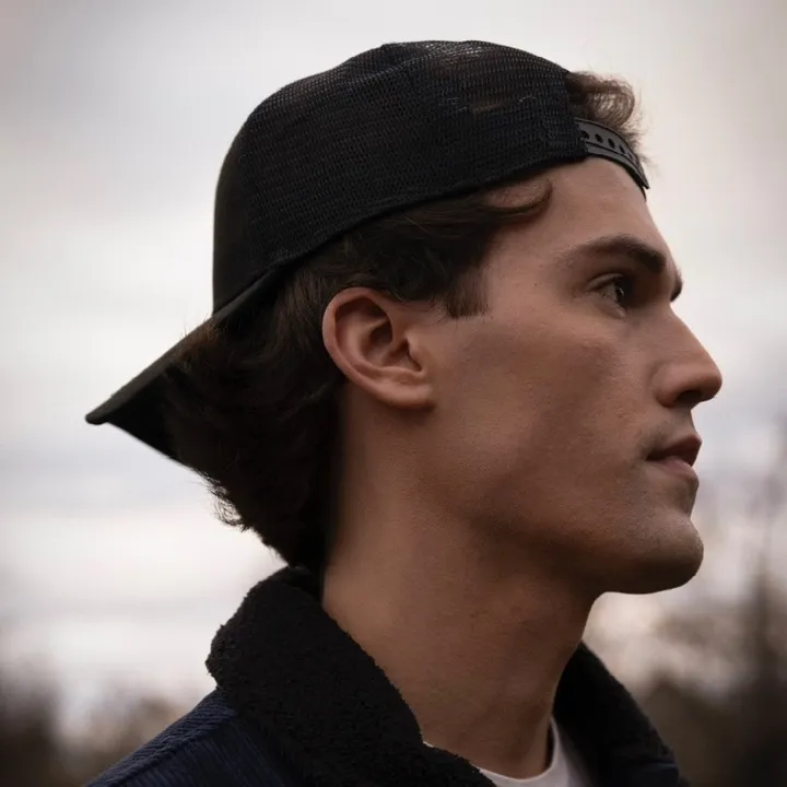 Braedon Barnhill, a young Texas country artist, in a press portrait